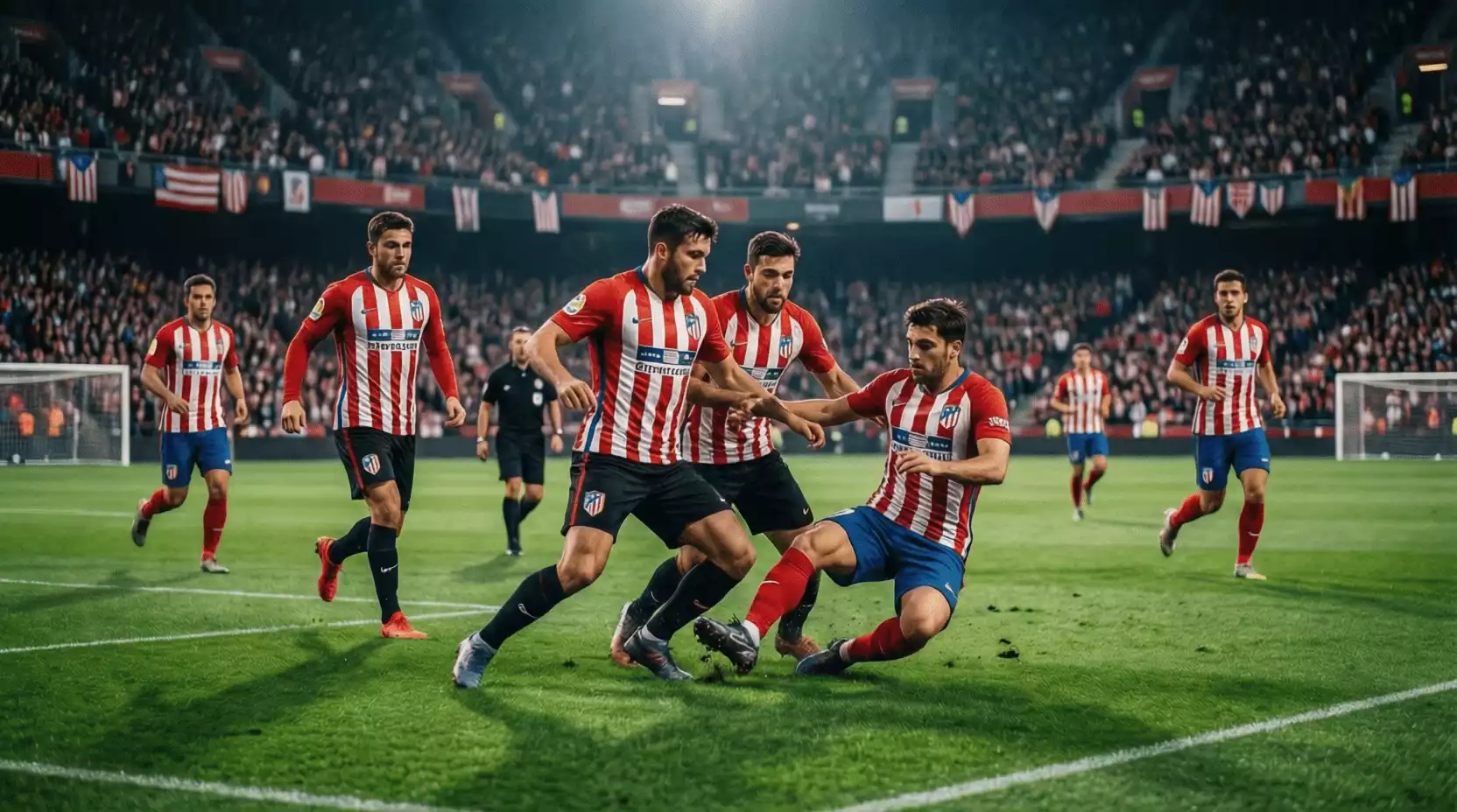 Partido táctico entre Athletic Club y Atlético de Madrid en LaLiga