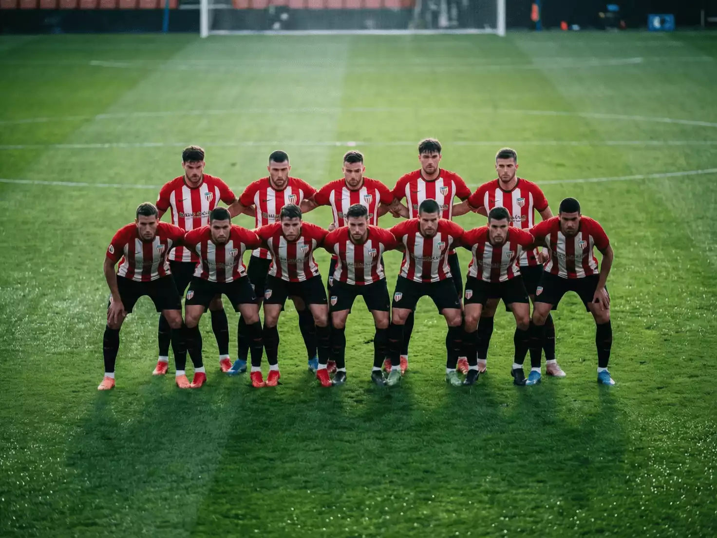 Defensa organizada del Athletic Club durante un partido de LaLiga