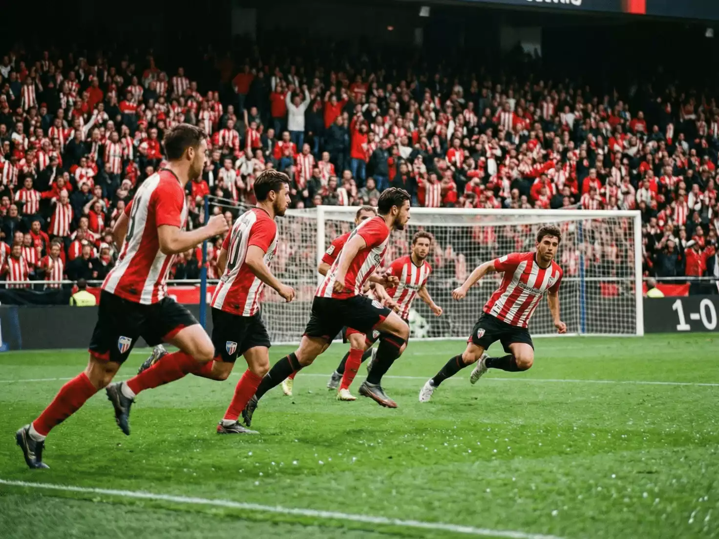 Athletic Club generando presi&oacute;n ofensiva en San Mam&eacute;s