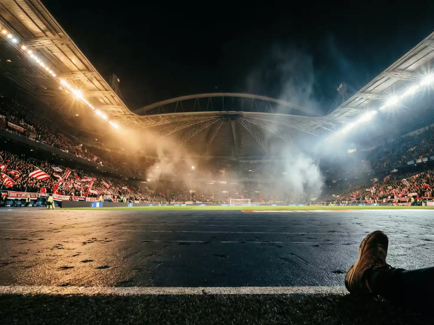 Noche de partido europeo en San Mamés